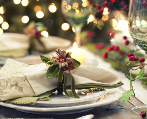 plan elegant dining christmas table setting christmas bush